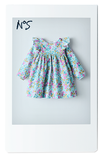 LA ROBE FLOTTANTE EN VELOURS ENFANT FILLE
