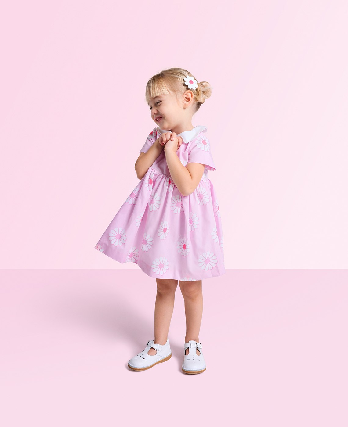 Collection of essentiels clothing and accessories for toddler girl