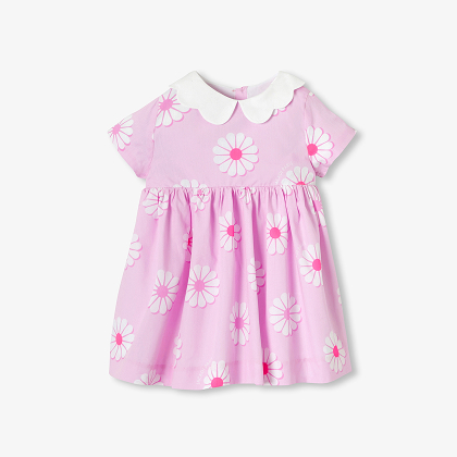 Baby girl patterned dress