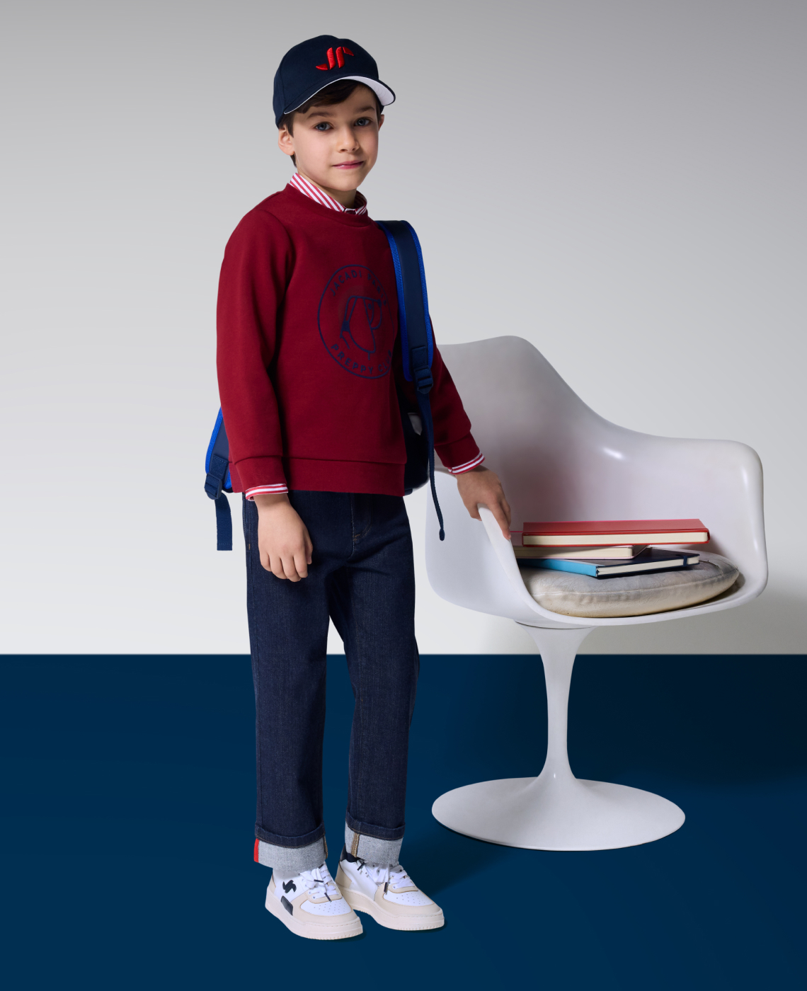 Essentiels collection of clothing and accessories for boy