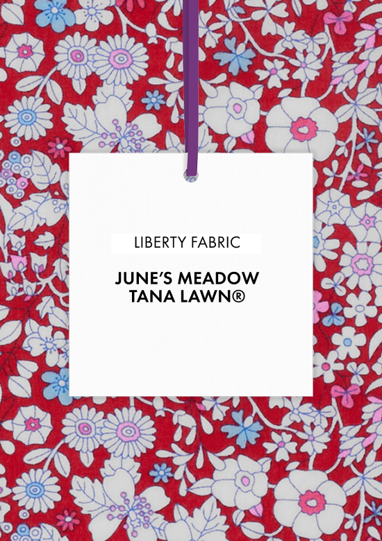 Tutta la collezione in tessuto Liberty Fabrics June’s Meadow®