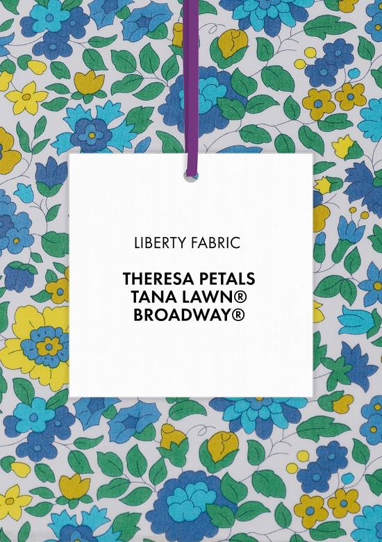 Tutta la collezione in tessuto Liberty Fabrics Theresa Petals®