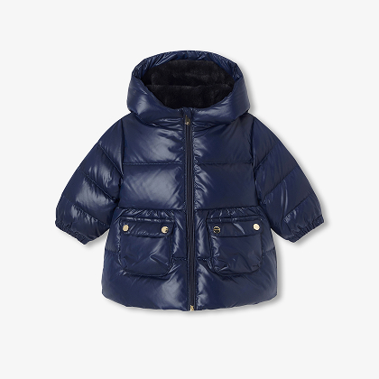 Piumino neonata - blu navy