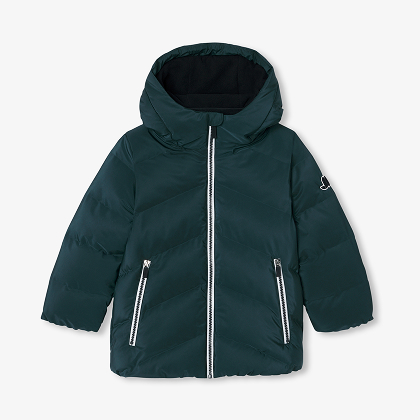 Piumino con cappuccio bambino - blu inchiostro