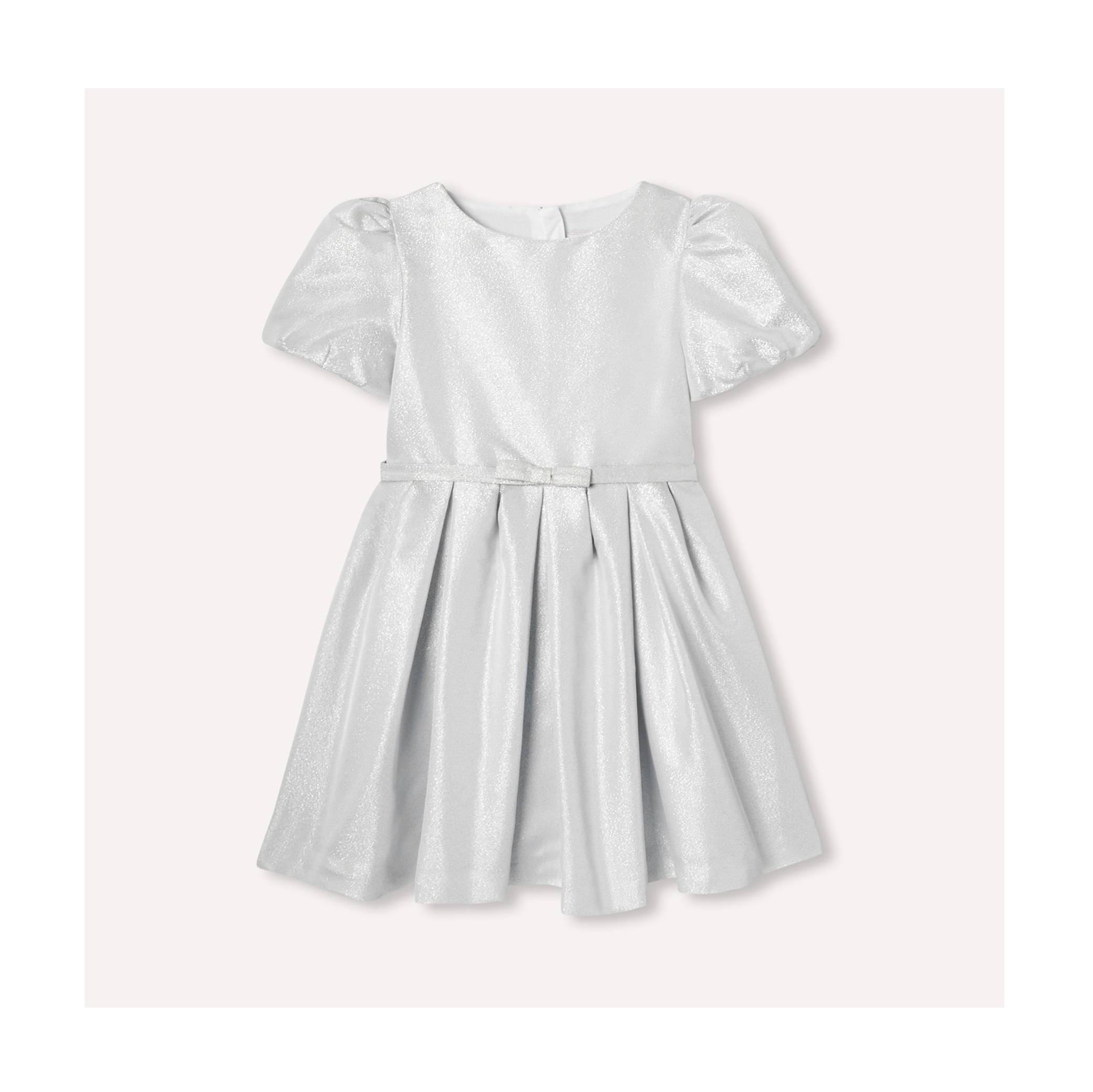 Abito argento per bambina