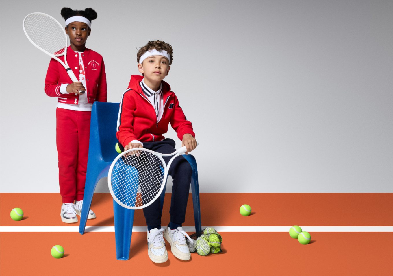 Sporty chic collection for boy and girl