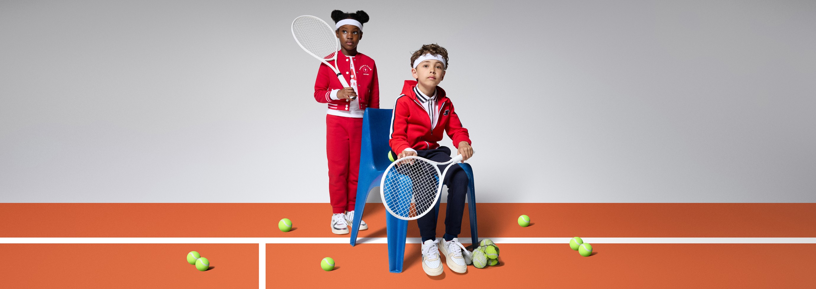 Sporty chic collection for girl and boy