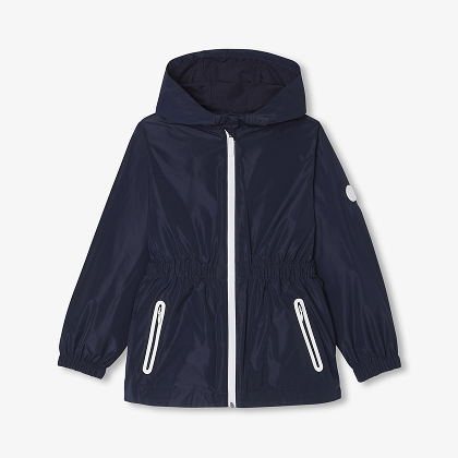 Girl Girl-2-in-1-windbreaker- navy