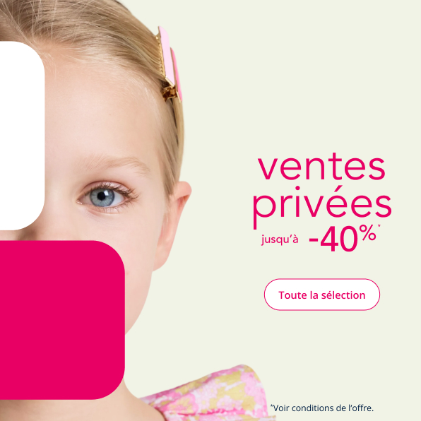 Ventes Privées, exclusivité fidélité, -20% -30% -40% dès 2 d'articles* du 13 au 29 mars 2026