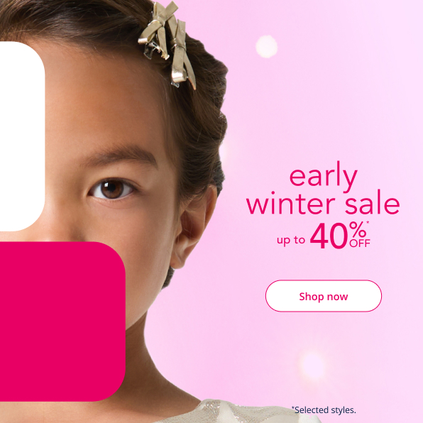 Early winter sale, -40% -30% off selected styles* from 10 to 18 december 2025