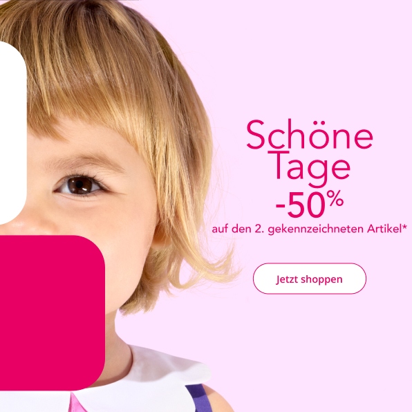Schöne Tage -50% auf den 2. Artikel der Auswahl*