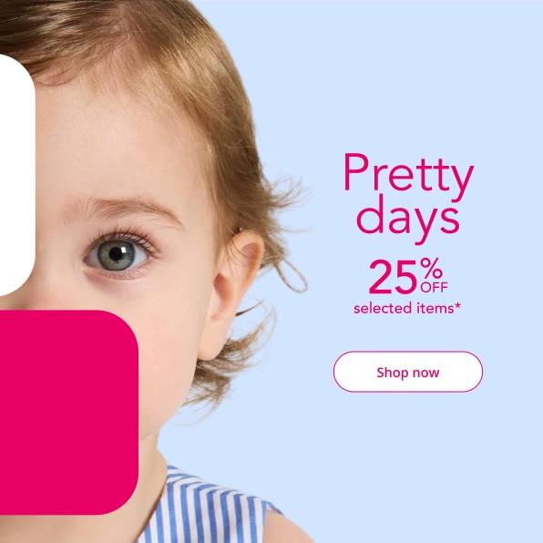 pretty days 20% off selected styles*