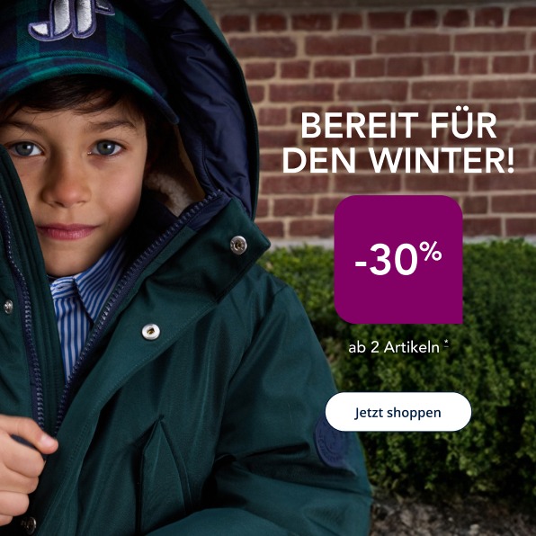 Bereit für den Winter, -30% ab 2 Artikeln einer Auswahl
