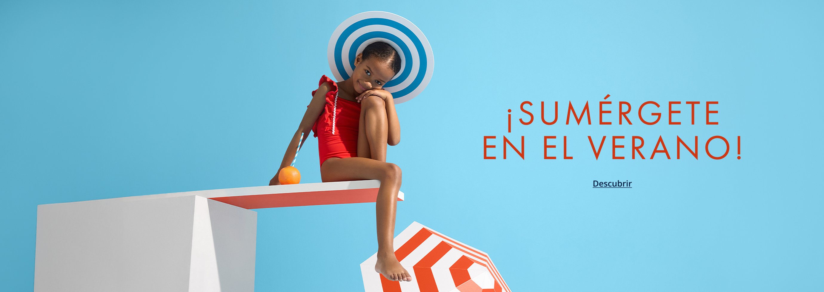 La colección del verano para niños y niñas y bebés
