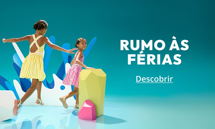 A coleção de verão para bebé e criança